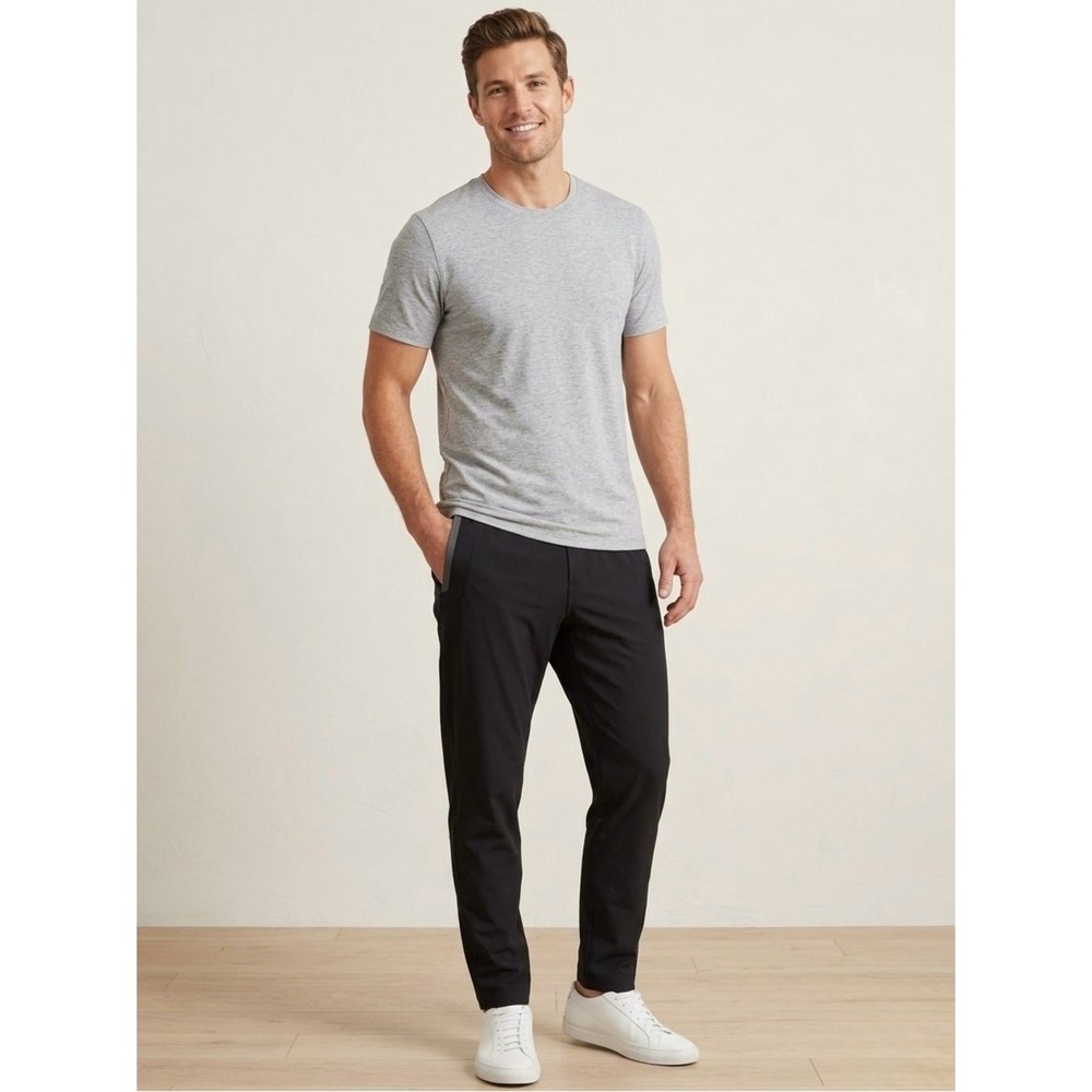 Lululemon Discipline Tapered Athletic Activewear Jogger Pants, Black, Size L